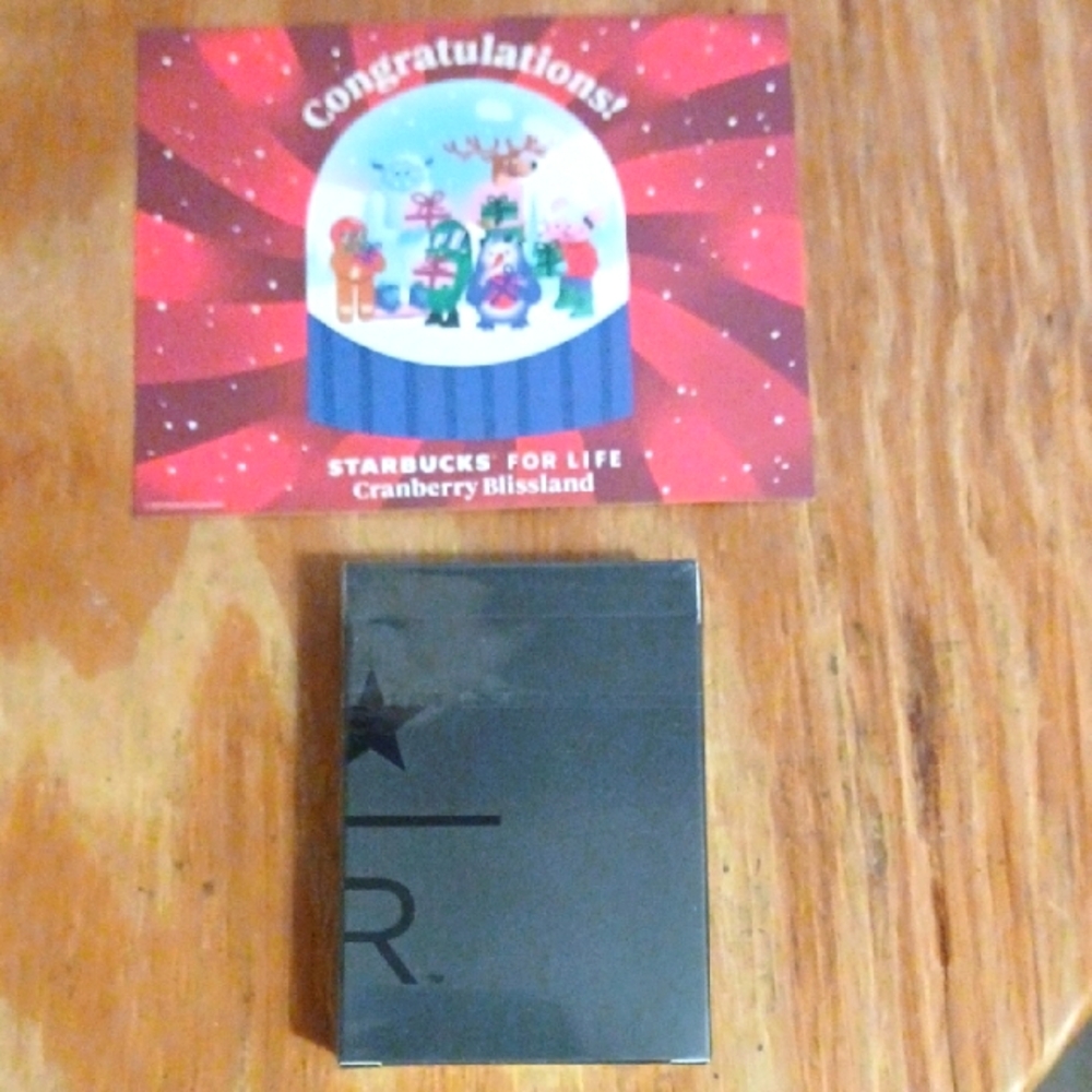 Starbucks Reserve 2020 LimitedvEdition Playing Cards